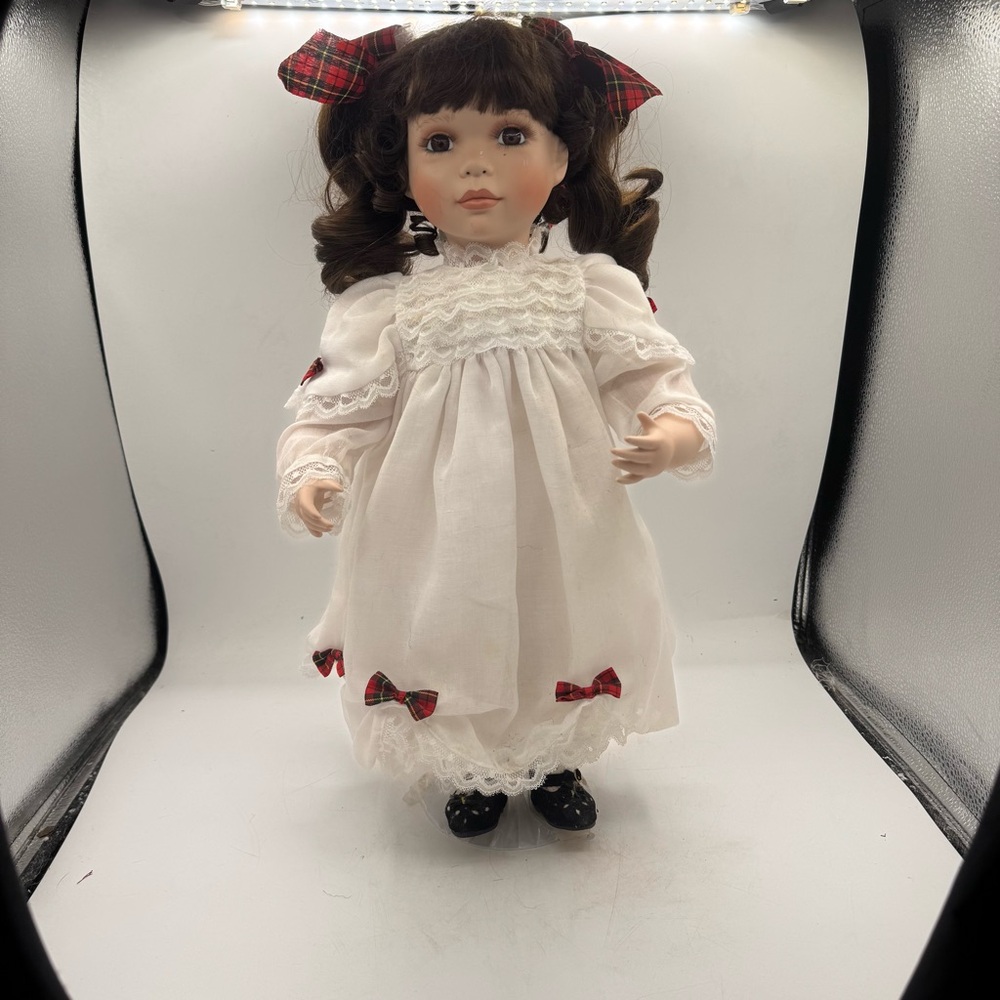McKenzie Porcelain Doll - The Hamilton Collection BY Virginia EKRBEL Turner
